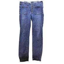 Load image into Gallery viewer, Anthropologie Pilcro Jeans Womens 30 Button High Rise Denim Front Pockets Blue
