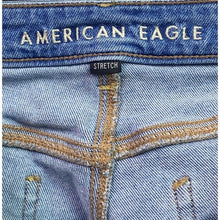 Load image into Gallery viewer, American Eagle Jeans Womens 10 Distressed Thrashed Grunge Streetwear Mom Jean