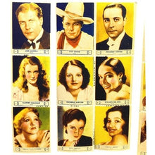 Load image into Gallery viewer, 1932 National Screen Stars Stamp Collection 18 William Boyd Hopalong Cassidy