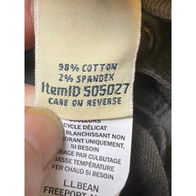 Load image into Gallery viewer, LL Bean Pants Mens Small Cargo Gorpcore Hiking Drawstring Trouser Khaki Green