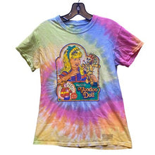 Load image into Gallery viewer, Steven Rhodes Shirt Womens Medium My First Voodoo Doll Tie Dye Graphic Tee