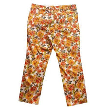Load image into Gallery viewer, Madison Pants Womens 12 Floral Bloomcore Office Career Preppy Academia Coastal