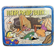 Load image into Gallery viewer, Vintage 1971 Hanna Barbera Hair Bear Bunch Lunchbox & Thermos Cartoon