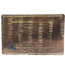 Load image into Gallery viewer, Buick Service Sign Metal Embossed Auto Garage Man Cave Decor 12x9 Sealed