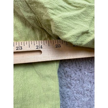 Load image into Gallery viewer, Art To Wear Shirt Womens 3XL Lime Green Artsy Floral Rainbow Button Down Mature