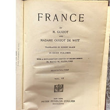 Load image into Gallery viewer, France Hardcover Book Madame Guizot De Witt Vol VII Illustrated