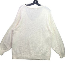Load image into Gallery viewer, Old Navy Sweater Womens Medium Oversized Fuzzy Preppy Academia Pull Over Career