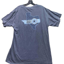 Load image into Gallery viewer, Dallas Cowboys Shirt Womens Large Steel Blue Texas Star Country Streetwear