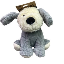 Load image into Gallery viewer, Metro Pawlin Sitting Dog Toy 9" Plush Squeaker Crinkle Ears NWT