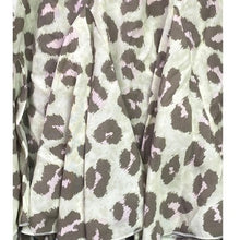 Load image into Gallery viewer, Entro Skirt Womens Large Leopard Tiered Ruffle Skort Drawstring Pull On Coquette