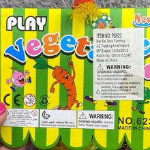 Load image into Gallery viewer, Pretend Play Vegetables Plastic Toys Kitchen Learning Sensory