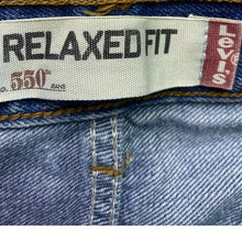 Load image into Gallery viewer, Levis Jeans Mens 38x34 Preppy Academia 550 Grunge Career Everyday Streetwear