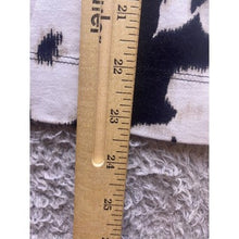 Load image into Gallery viewer, Chico's Shirt Womens Medium Black White Bloomcore Pima Cotton Mature Buttons