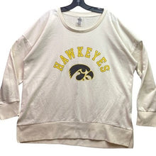 Load image into Gallery viewer, Iowa Hawkeyes Sweatshirt Womens 2XL Pull Over NCAA Preppy Academia Streetwear