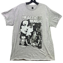 Load image into Gallery viewer, Practical Magic Shirt Mens Large Gothic Gothcore Graphic Spell Out Streetwear