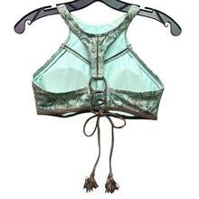 Load image into Gallery viewer, PrAna Azra Halter Top Womens Medium AOP Work Out Swim Athletic Athleisure