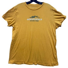 Load image into Gallery viewer, Aeropostale Shirt Mens Medium Preppy Academia Spell Out Outdoors Hiking