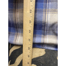 Load image into Gallery viewer, Roper Shirt Mens Large Blue Button Up Plaid Flannel Western Cowboy