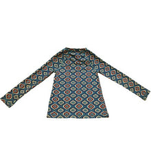 Load image into Gallery viewer, REI Shirt Boys Extra Extra Small Blue Red Geometric AOP Outdoors Pullover