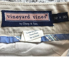 Load image into Gallery viewer, Vineyard Vines Pants Mens 32x30 Khaki Preppy Academia Office Career Everyday