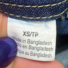 Load image into Gallery viewer, Lee Riders Jacket Womens Extra Small Denim Classic Trucker Button Front Street