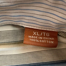 Load image into Gallery viewer, Tommy Bahama Shirt Mens Extra Large Striped Preppy Academia Career Everyday