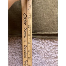 Load image into Gallery viewer, Savage Shirt Womens Large Army Green Spell Out Cropped Grunge Streetwear