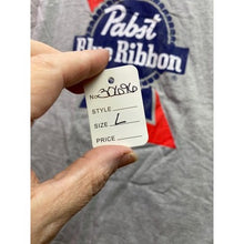 Load image into Gallery viewer, Pabst Blue Ribbon Shirt Mens Large Sleeveless Beer Logo Grunge Promo Advertising