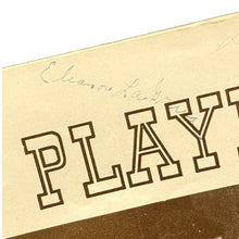 Load image into Gallery viewer, Vintage 1940 Playbill The Music Box Beer Cigarette Chevy Baseball Advertising