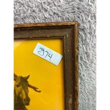 Load image into Gallery viewer, Vintage John Drescher Co Print End Of The Trail Framed