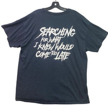 Load image into Gallery viewer, Fear Indifference Shirt Mens Extra Large Black Spell Out Grunge Punk Streetwear