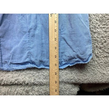 Load image into Gallery viewer, Soft Surroundings Dress Womens XS Blue Tencel Lyocell Button Front Flare Hem