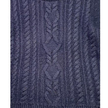 Load image into Gallery viewer, Old Navy Sweater Womens Medium Cable Knit Preppy Academia Office Career Chunky