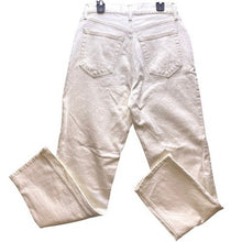 Load image into Gallery viewer, Abercrombie & Fitch Jeans Womens 6R 90s Straight Ultra High Rise White Denim