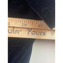 Load image into Gallery viewer, Another Thyme Dress Womens 14 Black Velvet Party Cocktail Old Money Strappy