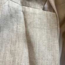Load image into Gallery viewer, Linen Sport Coat Mens Large Beige Blazer Preppy Academia Office Career