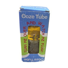 Load image into Gallery viewer, Ooze Tube TG7002 Yellow Liquid Motion Hourglass Desk Toy Stress Relief Sensory