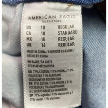 Load image into Gallery viewer, American Eagle Jeans Womens 10 Distressed Thrashed Grunge Streetwear Mom Jean