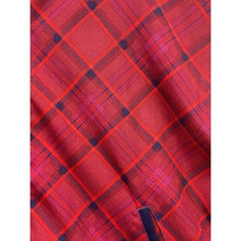 Load image into Gallery viewer, Vtg Wimbledon Bomber Jacket Mens Medium Red Tartan Plaid Color Block Performance