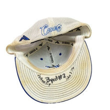 Load image into Gallery viewer, Canes Baseball Hat Adult Small - Medium Cap Trucker Mesh Spell Out Script