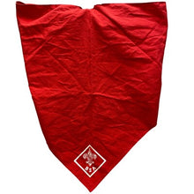 Load image into Gallery viewer, Boy Scouts of America Neckerchief Scarf BSA Uniform Red Collectible Adult