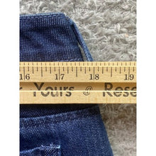 Load image into Gallery viewer, Chicos Jeans Womens Large Embroidered Crocheted Preppy Academia Festival