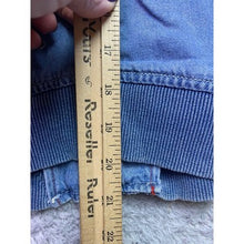 Load image into Gallery viewer, Anthropologie Jacket Womens Large Denim Bomber Snap Preppy Academia Everyday NWT