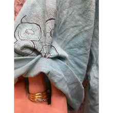 Load image into Gallery viewer, Release The Kraken Shirt Womens Medium Pirate Turquoise Blue Grunge Westport WA