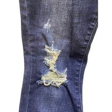 Load image into Gallery viewer, Judy Blue Jeans Women's 7/28 (31x29) Distressed Skinny Fit Grunge Ripped Denim