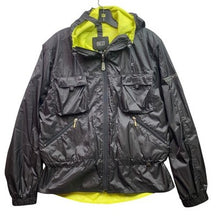 Load image into Gallery viewer, NILS Jacket Womens 6 Black Ripstop Lightweight Full Zip Hooded Ski Performance