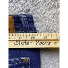 Load image into Gallery viewer, Judy Blue Jeans Womens 13x31 Straight Dark Wash Distressed Stretch Casual