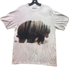 Load image into Gallery viewer, The Mountain Shirt Mens Medium Bear Forest AOP Tie-Dye Grunge Y2K Streetwear