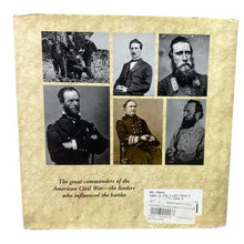 Load image into Gallery viewer, Civil War Commanders Hardcover Book W/ Dust Jacket Fort Sumter History Reference