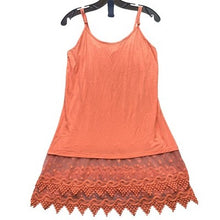 Load image into Gallery viewer, KAKTUS Slip Dress Womens Large Embroidered Lace Strappy Beachy Coastal Sundress